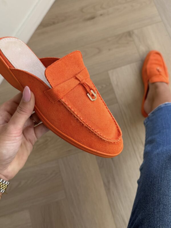 Detail inspo loafers  - orange
