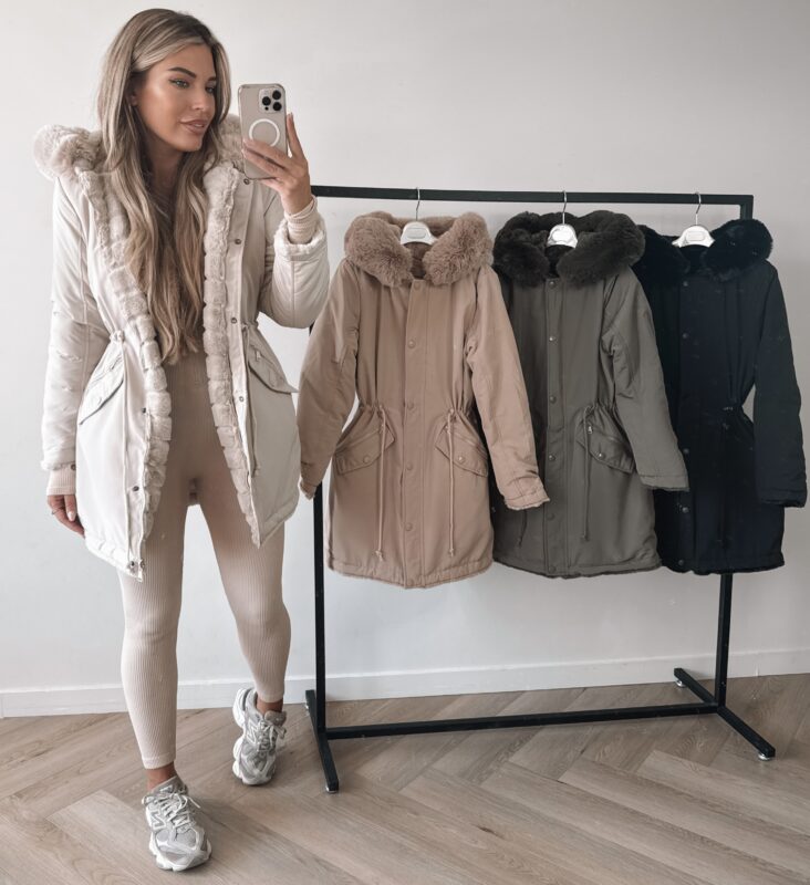 Reversible Winterjacket - Beige