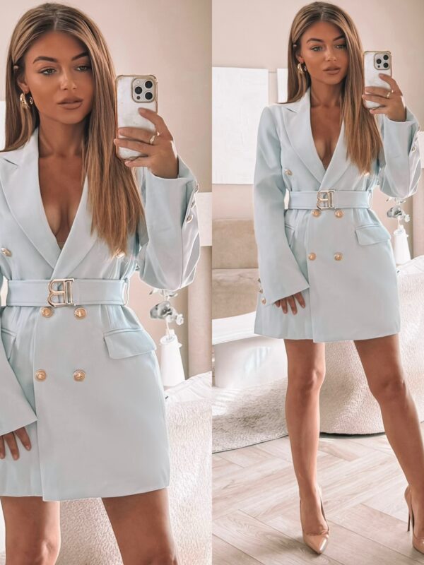 Main Inspo Blazerdress - Blue