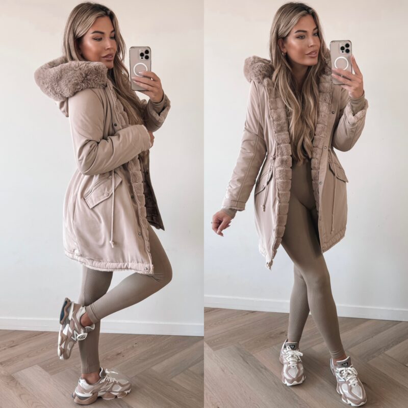 Reversible Winterjacket - Camel