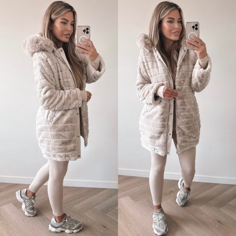 Reversible Winterjacket - Beige
