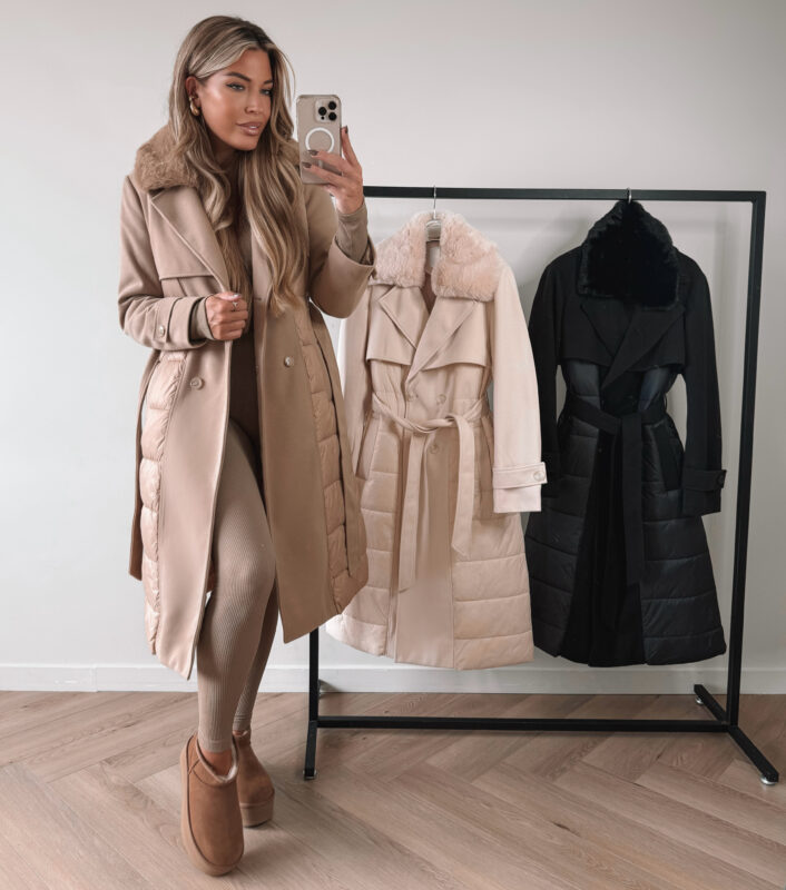 Trenchcoat Winterjacket - Green