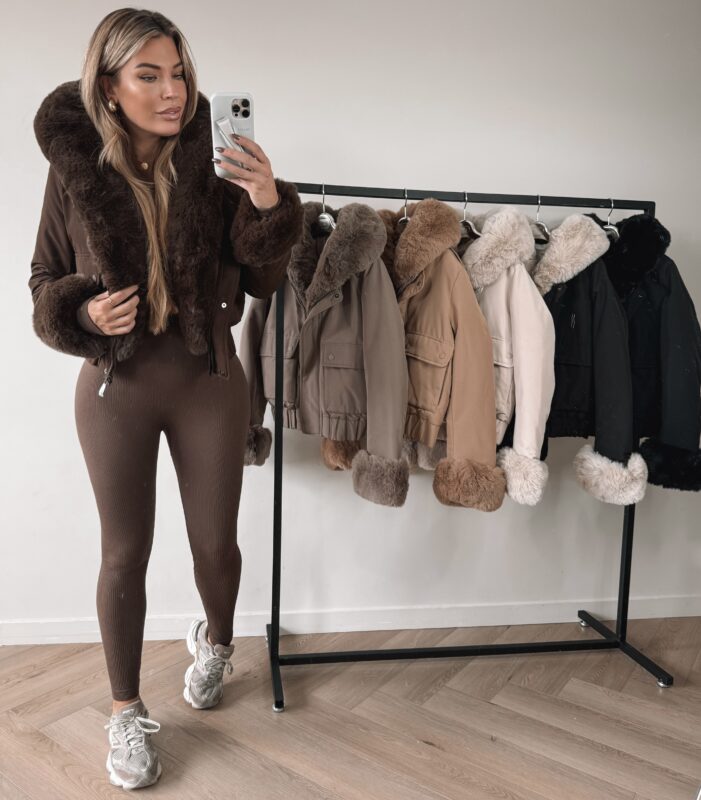 Perfect Furry Winterjacket - Choco