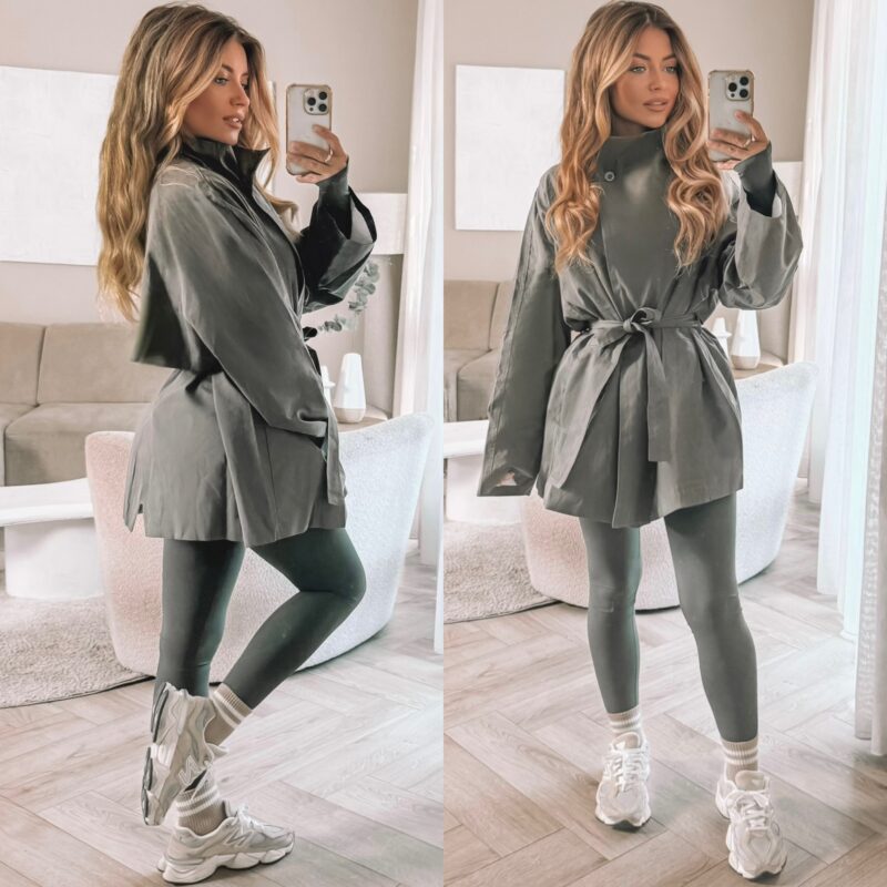 Lynn Trenchcoat - Green