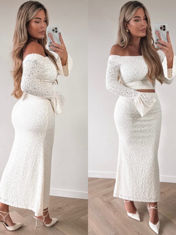 Kylie sleeve set - Beige