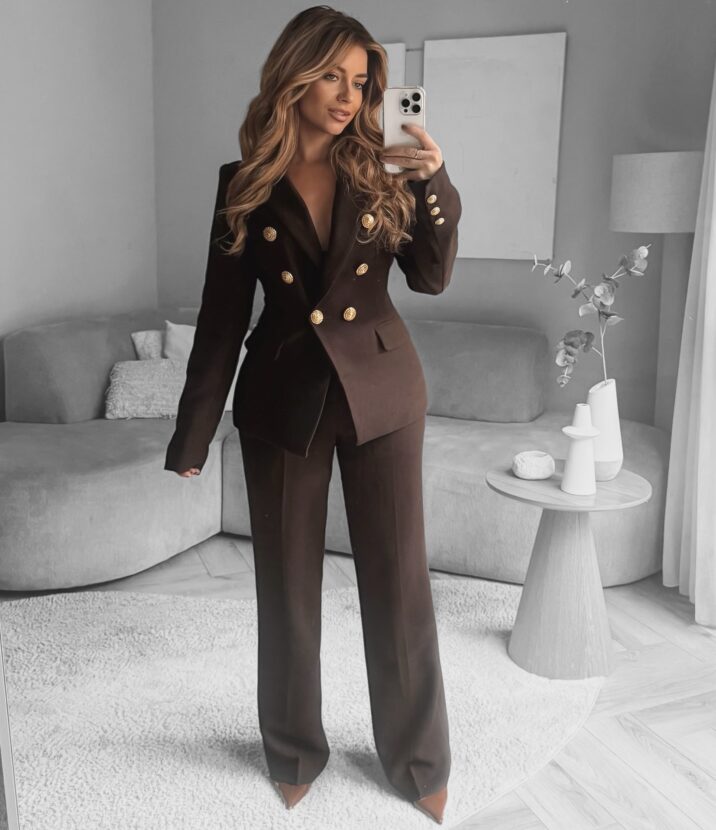 Attention pantalon - Choco