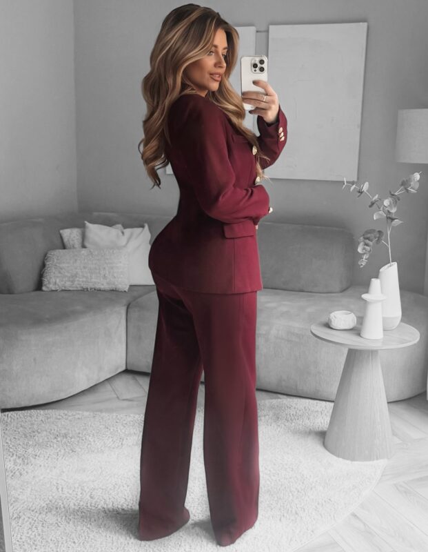 Attention pantalon - Bordo
