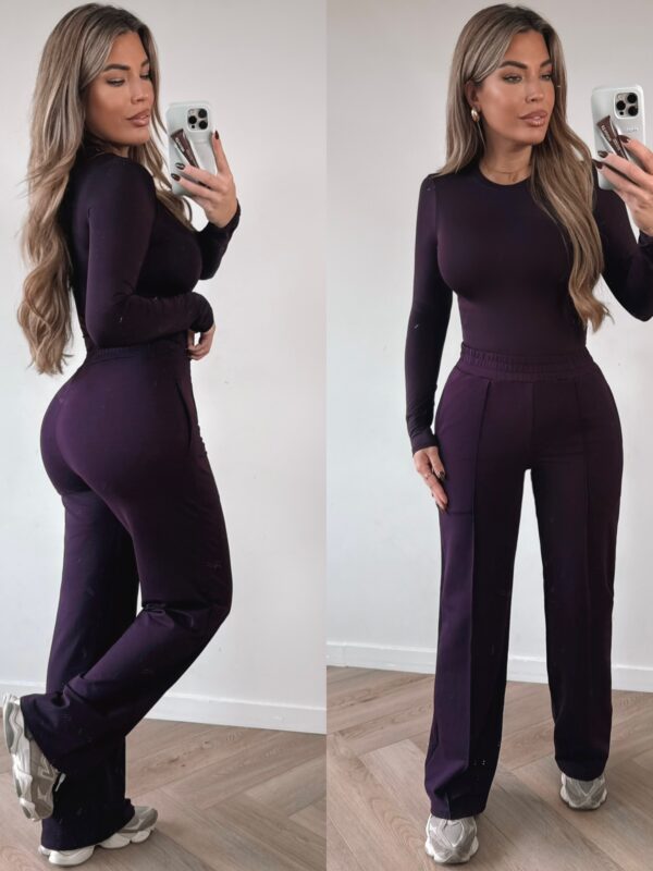 Stylish Jogger - Aubergine (Pre-order Donderdag)