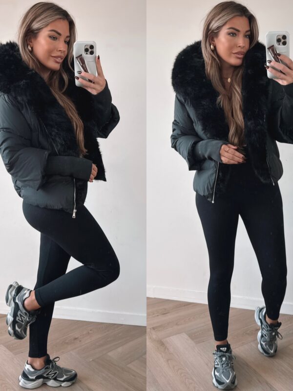 Keep me Warm Winterjacket - Black