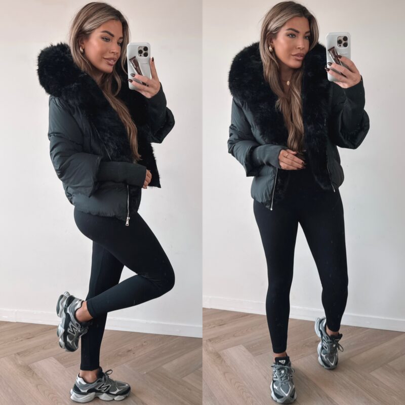 Keep me Warm Winterjacket - Black