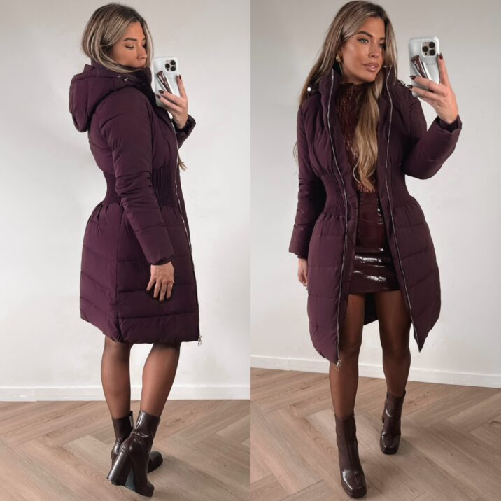 Taille Winterjacket - Aubergine