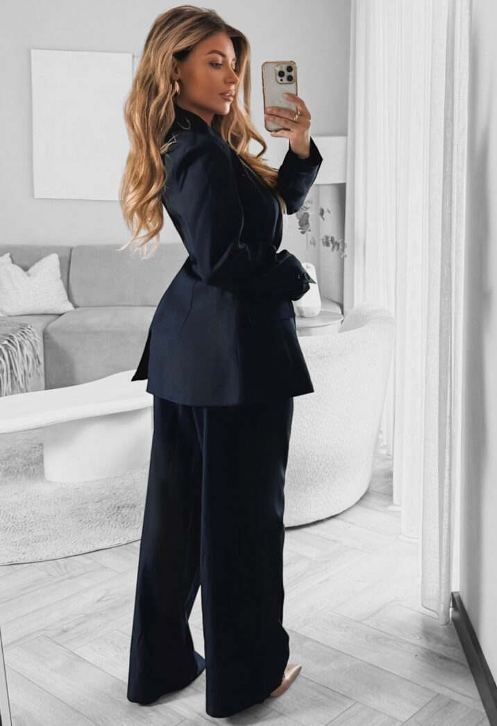 Classic Getailleerde Blazer - Blue