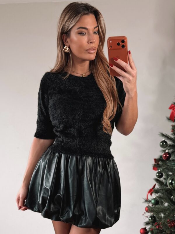 New Blair Furry sweater - Black