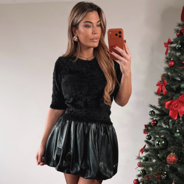 New Blair Furry sweater - Black