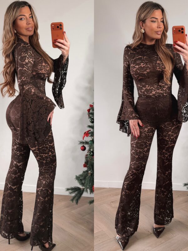 Lace Flair Set - choco