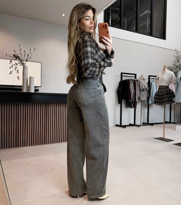 Baggy loose fit jeans - Grey