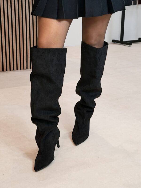 Slouch Londen heels - Black