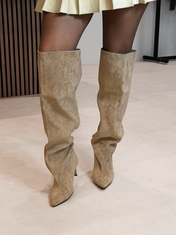 Slouch Londen heels - Beige