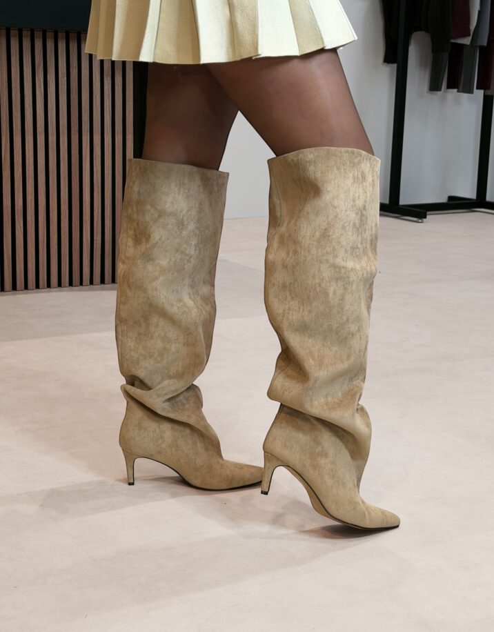 Slouch Londen heels - Beige