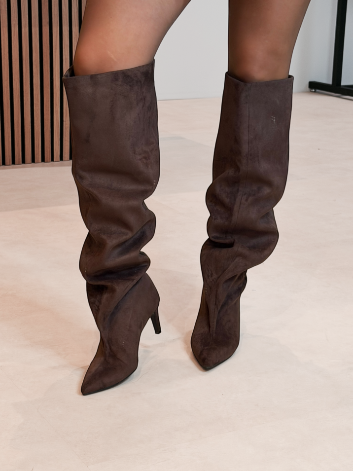 Slouch Londen heels - Choco