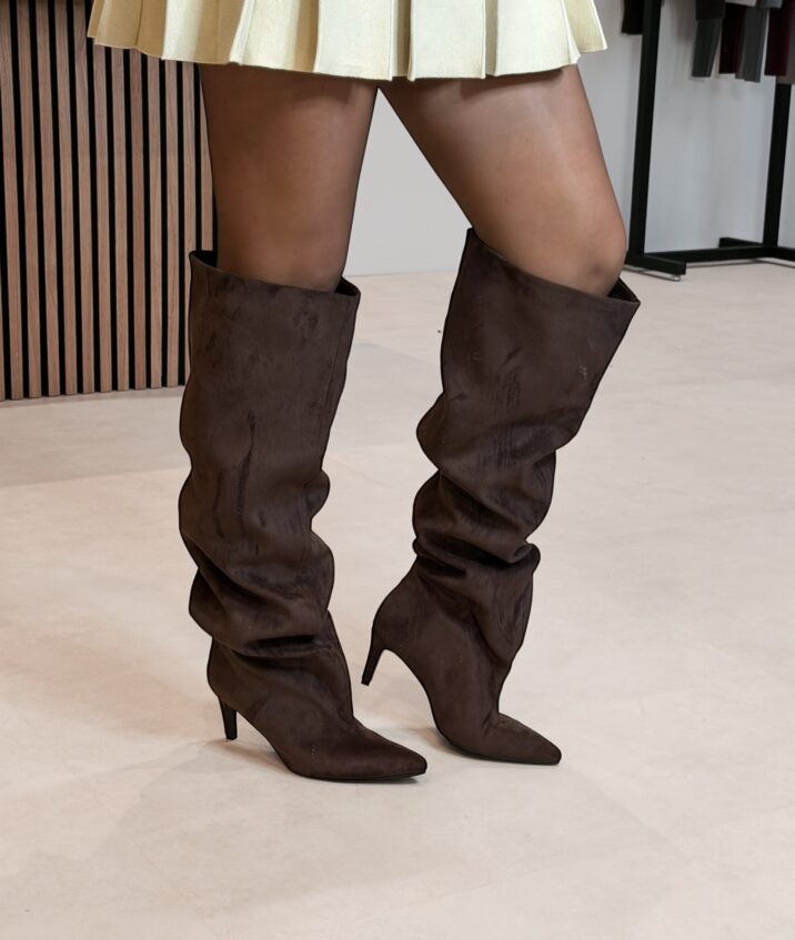 Slouch Londen heels - Choco