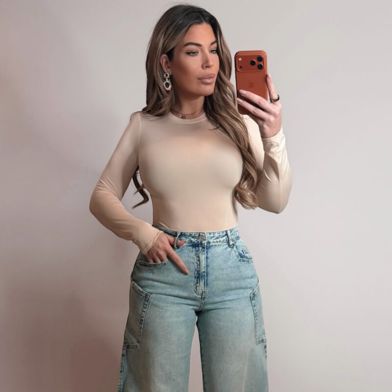 Skins long sleeve body - Beige