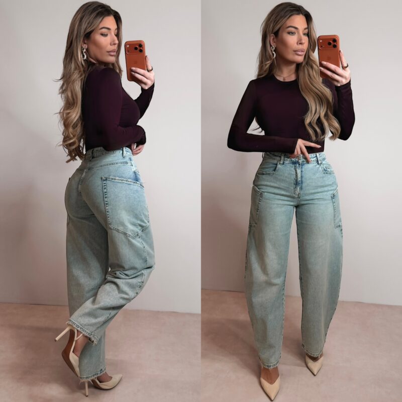 Skins long sleeve body - Aubergine