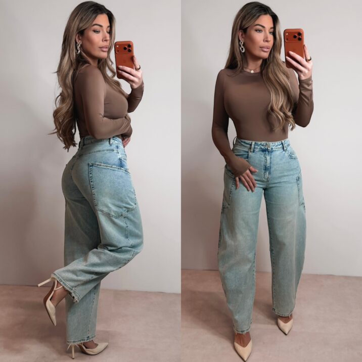 Skins long sleeve body - Brown