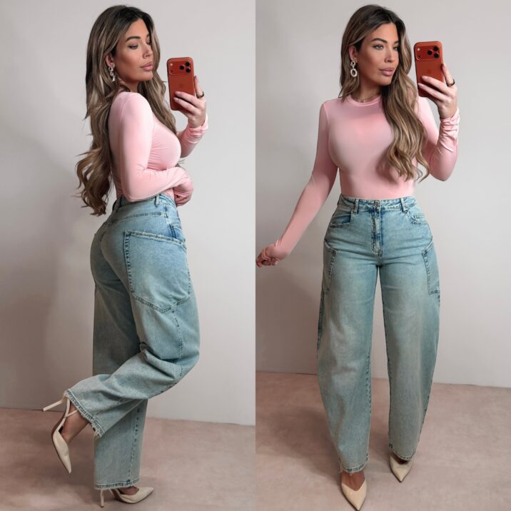 Skins long sleeve body - Pink