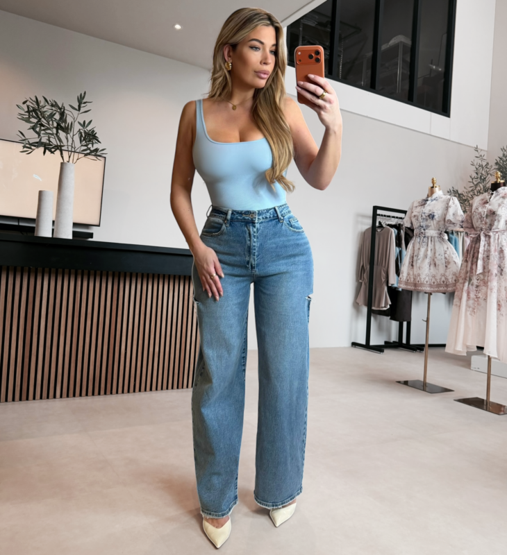 Singlet shape body - Babyblue