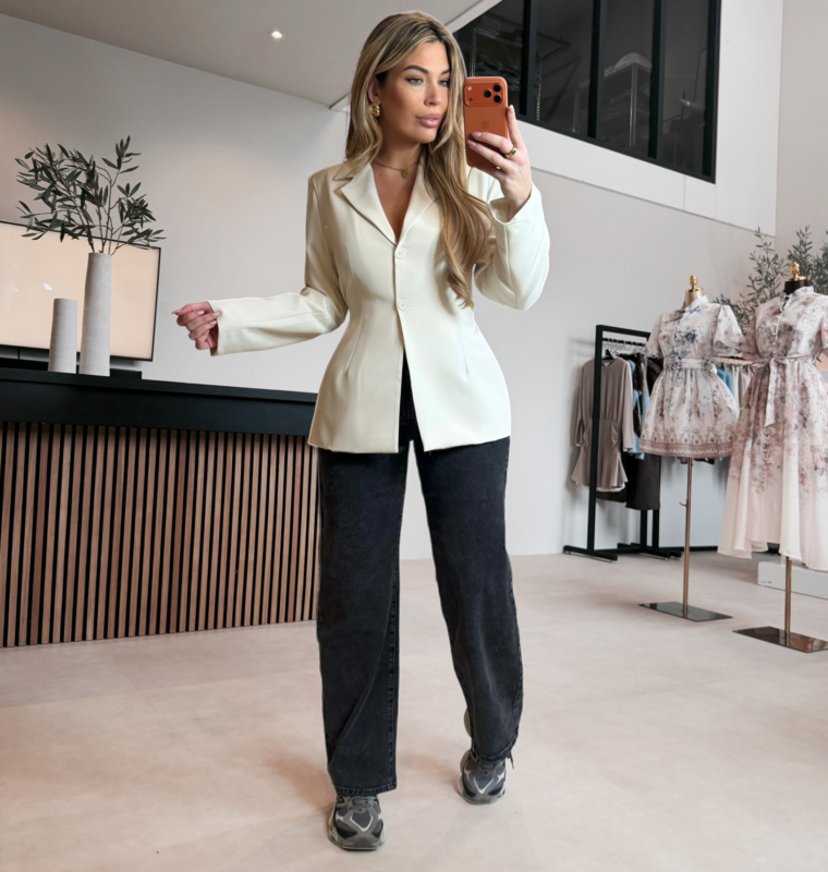 Taille Investment blazer - Beige
