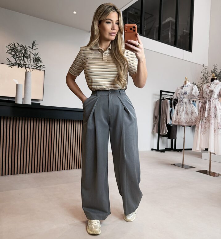 Muse wide pantalon - Grey