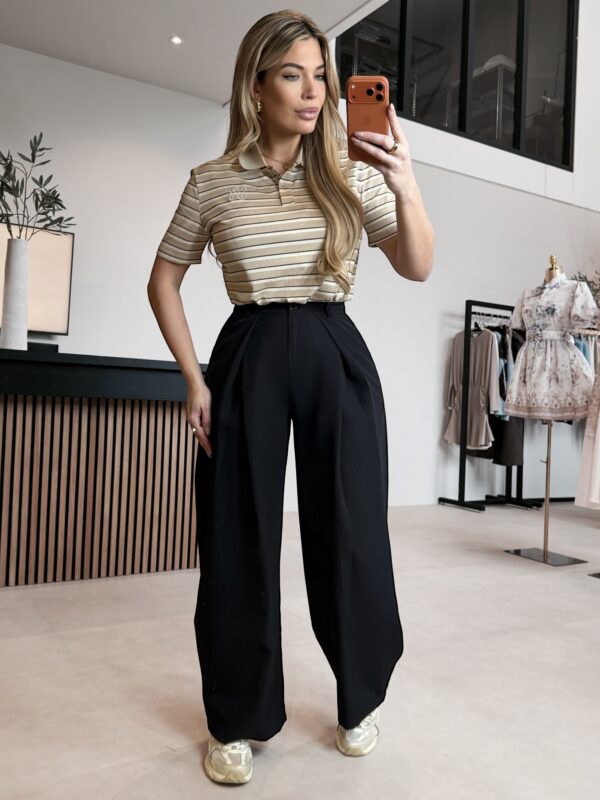 Muse wide pantalon - Black