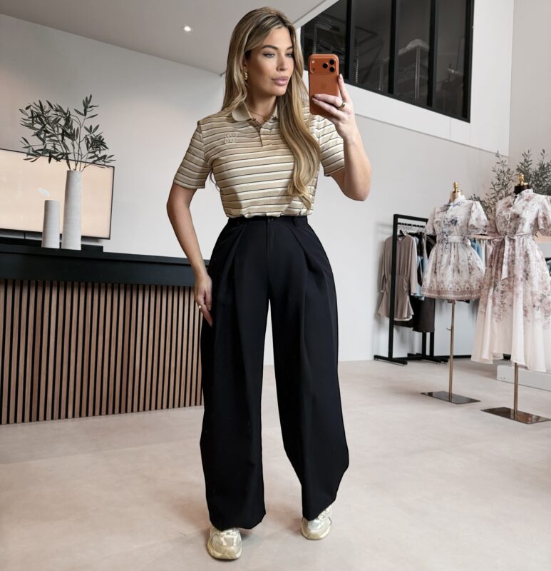 Muse wide pantalon - Black