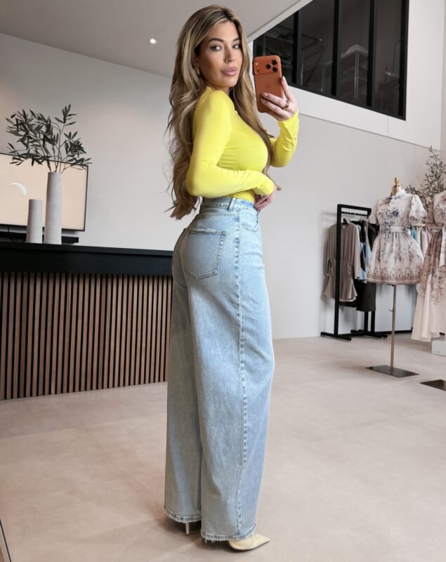 Skins long sleeve body - Yellow