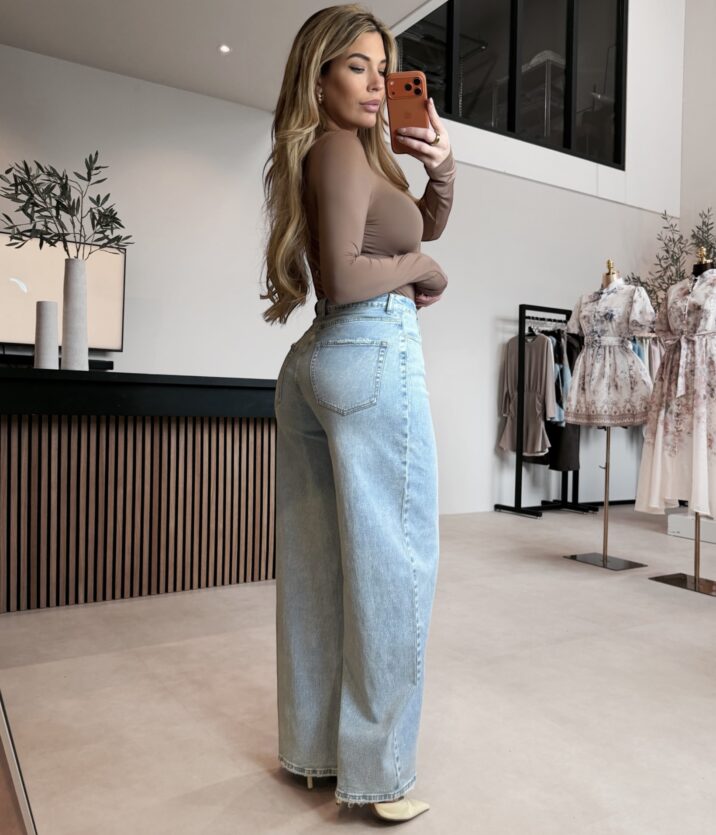 Skins long sleeve body - Brown/Camel