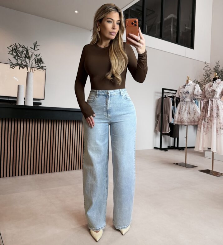 Skins long sleeve body - Choco