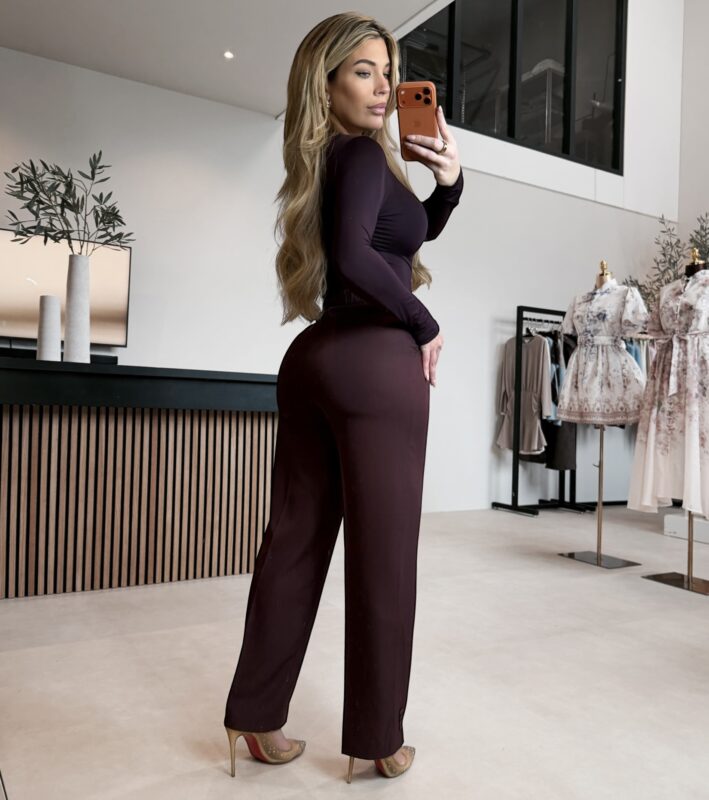 Skins long sleeve body - Aubergine