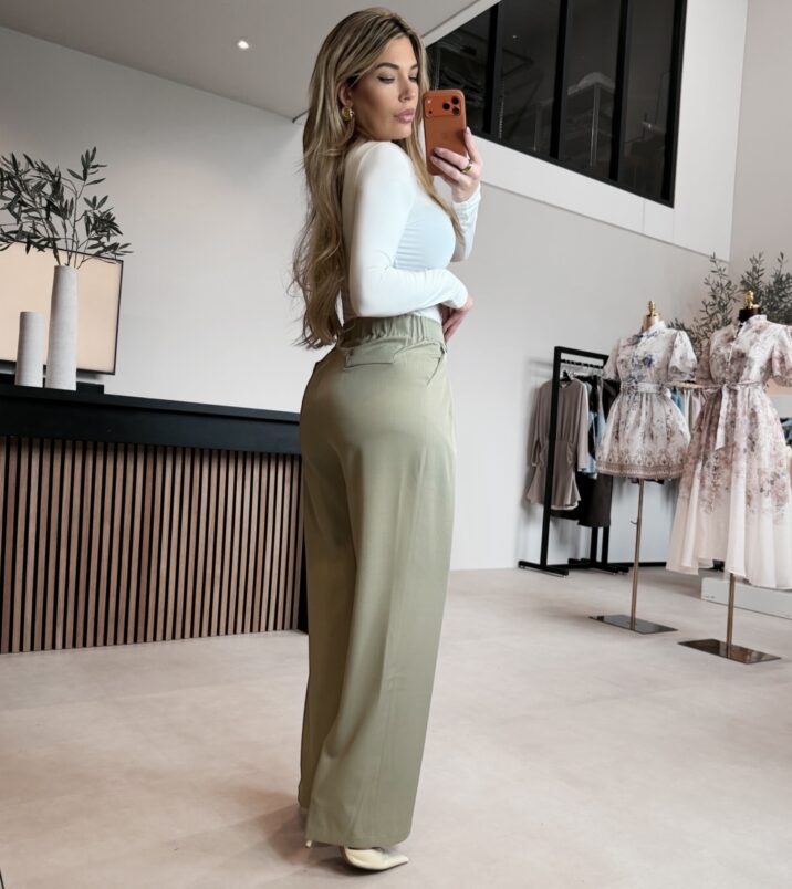 Victoria pantalon - Matcha