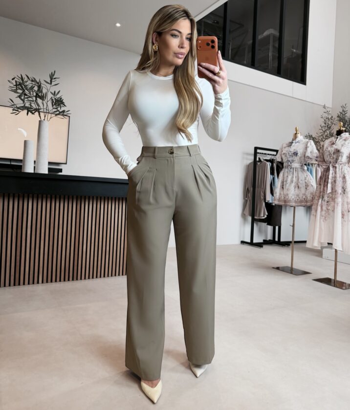 Victoria pantalon - Taupe