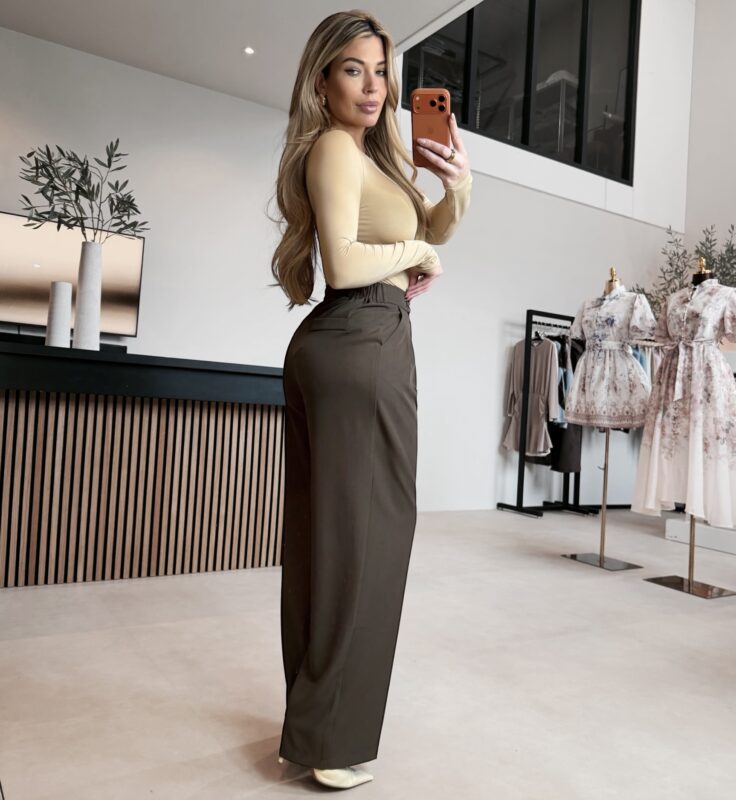 Victoria pantalon - Choco