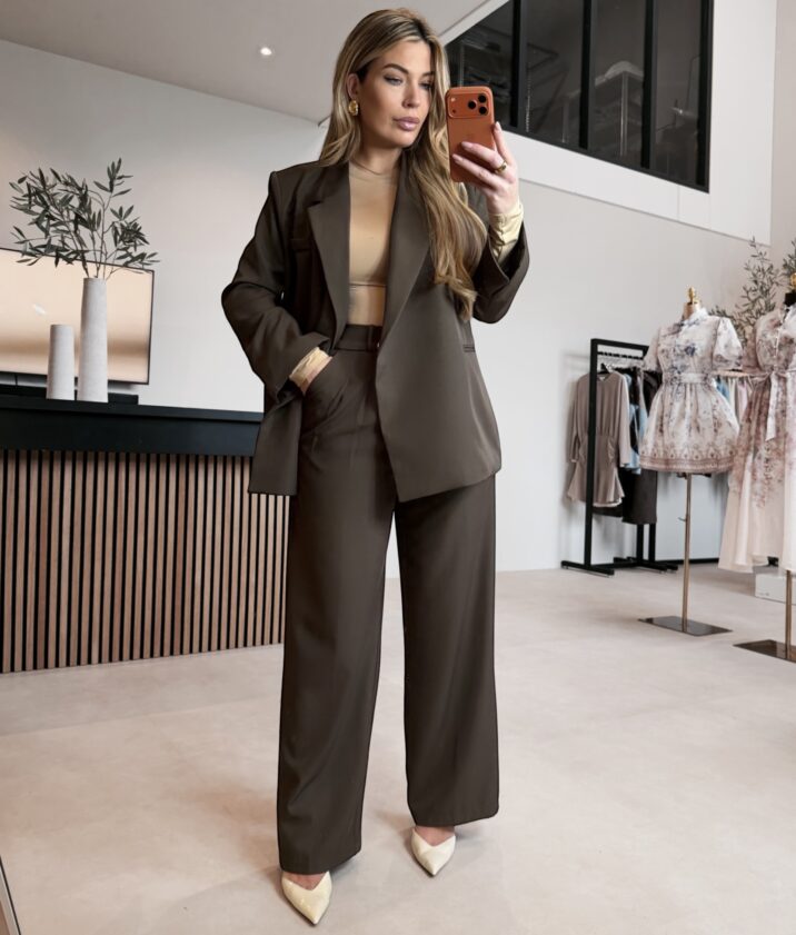 Victoria pantalon - Choco