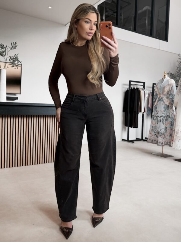 The Barrel jeans - Choco