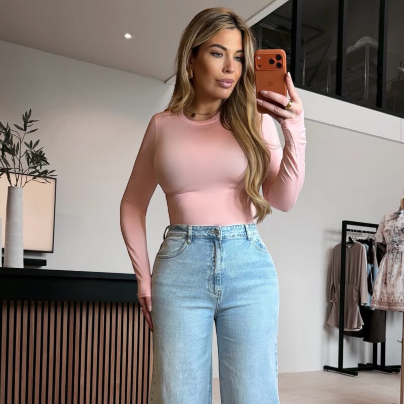 Skins long sleeve body - Pink