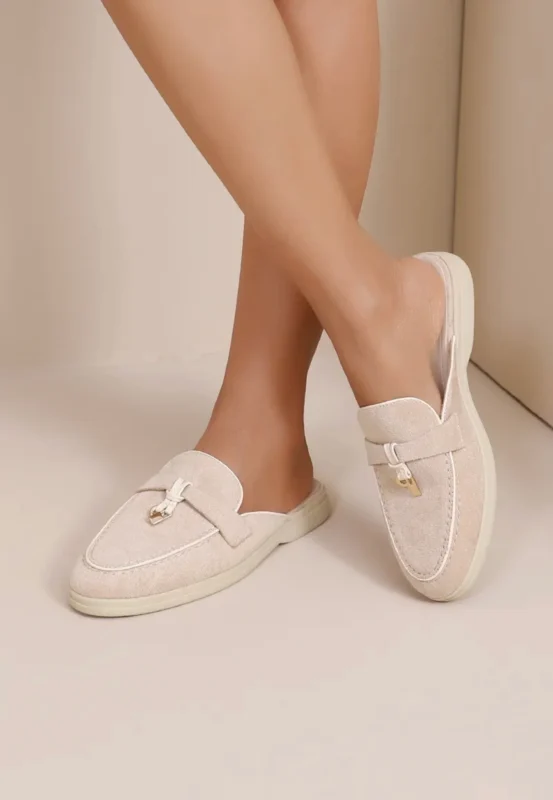 Detail inspo loafers - Beige