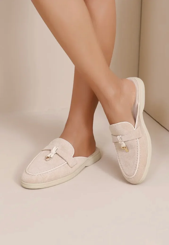 Detail inspo loafers - Beige
