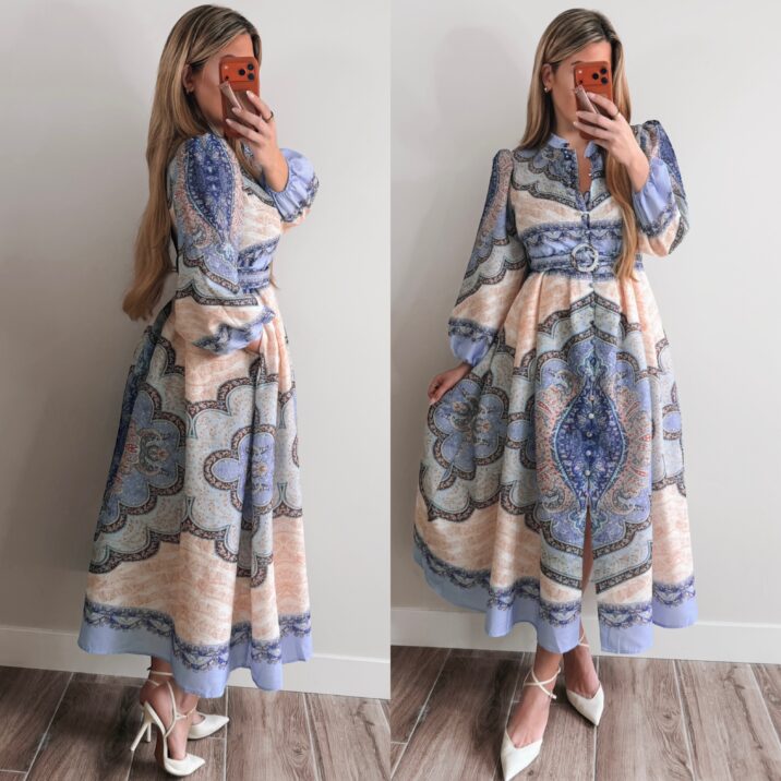 The Riff maxi dress - Blue