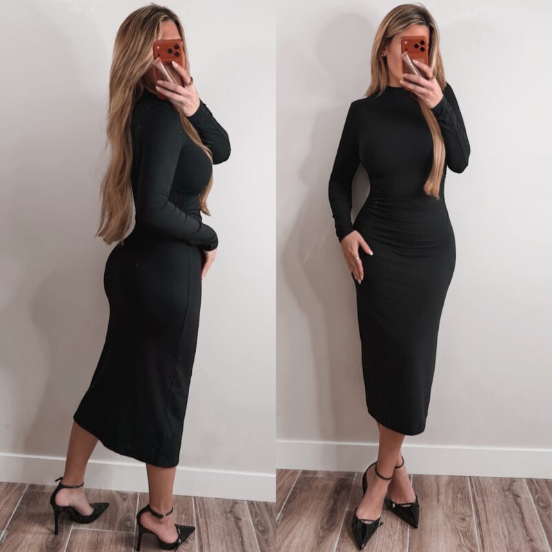 Midnight Classy Dress - Black