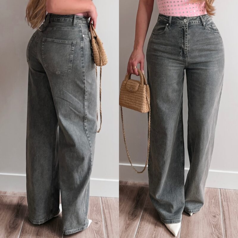 Baggy loose fit jeans - Grey