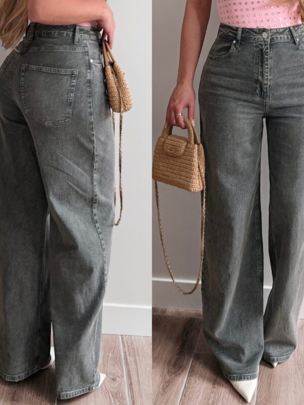 Baggy loose fit jeans - Grey